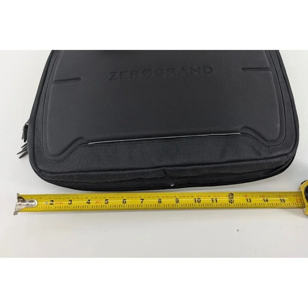 Cole Haan ZERØGRAND Attache Case Black Laptop Briefcase Work Business Bag